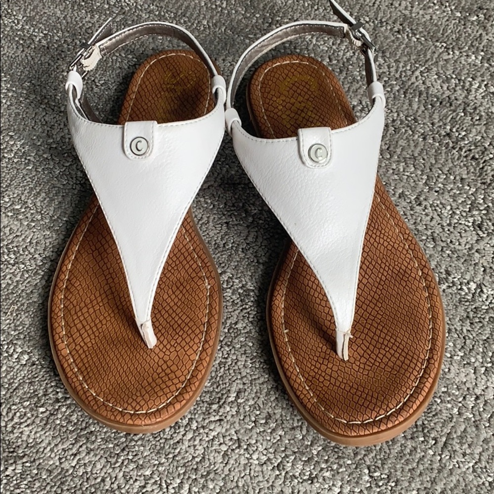 Sam Edelman Carolina white sandals